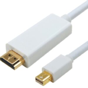 Mini DisplayPort DP to HDMI Cable 5m - 20 pins Male to 19 pins Male 32AWG Gold Plated