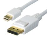 Mini DisplayPort DP to DisplayPort DP Cable 1m - 20 pins Male to Male Gold Plated RoHS