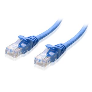 CAT5e Cable 0.5m/50cm - Blue Color Premium RJ45 Ethernet Network LAN UTP Patch Cord 26AWG