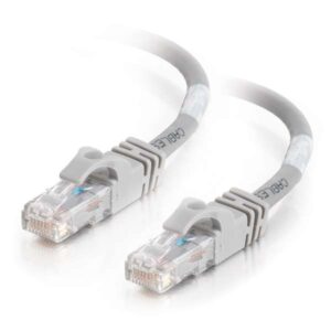 CAT6 Cable  - Grey White Color Premium RJ45 Ethernet Network LAN UTP Patch Cord 26AWG-CCA PVC Jacket