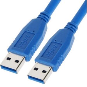 USB 3.0 Cable 1m - Type A Male to Type A Male Blue Colour