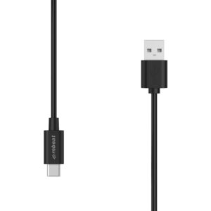 Prime 1m USB-C To USB Type-A 2.0 Charge And Sync Cable - High Quality/480Mbps/Fast Charging for Macbook Pro Google Chrome  Galaxy