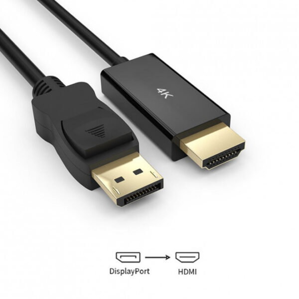 DA201 4K DisplayPort to HDMI Cable 1.8M