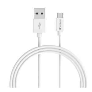 Charge & Sync microUSB Cable 1m - White