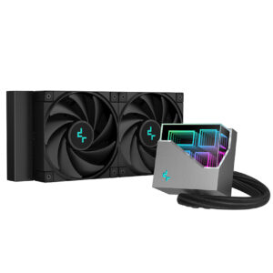 LT520 Premium Liquid CPU Cooler  240mm Radiator  High-Performance FK120 FDB Fans  Multidimensional Infinity Mirror Block  5V A-RGB Softwa