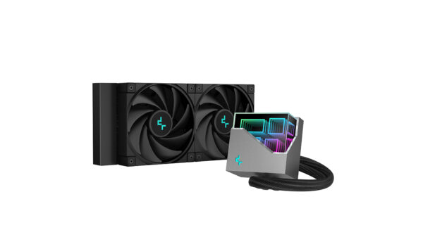 LT520 Premium Liquid CPU Cooler  240mm Radiator  High-Performance FK120 FDB Fans  Multidimensional Infinity Mirror Block  5V A-RGB Softwa