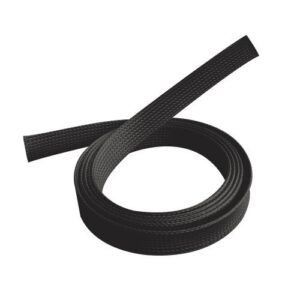 Braided Cable Sock 30mm/1.2' Width Material Polyester Dimensions1000x30mm -- Black