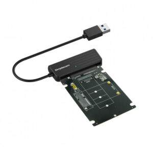 SA225 USB 3.0 to mSATA + M.2 (NGFF B Key) 2 In 1 Combo Adapter