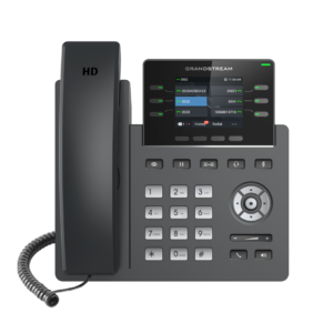 GRP2613 6 Line IP Phone  3 SIP Accounts  320x240 Colour Screen  HD Audio  Powerable Via POE