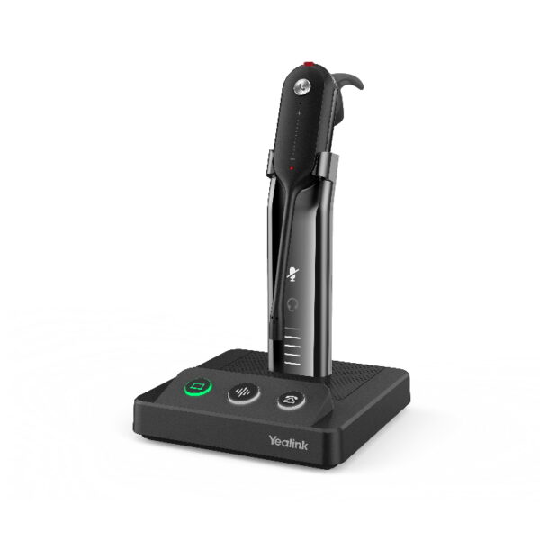 WH63 Standard UC DECT Wirelss Headset  Busylight On Headset