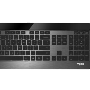 9900M Multi-mode Wireless Ultra-slim Keyboard & Mouse - Bluetooth 3.0  4.0  2.4G Multi-Mode Switch  Ultra-Slim Keys  Adjustable DPI