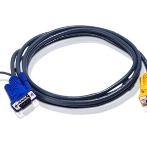 KVM Cable 1.8m with 3 in 1 SPHD to VGA & USB