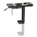 Adjustable Under-Desk ATX Case Mount with Sliding track  Up to 10kg 360° Swivel