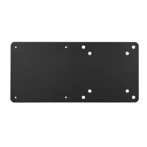 Vesa Compatible NUC mounting bracket  up to 3kg  Black colour  Steel Material