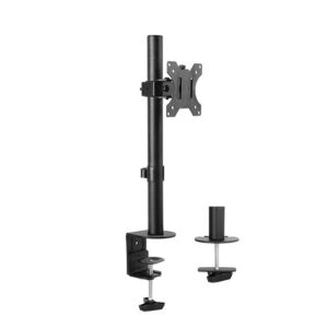 Single Screen Monitor Stand Economical Articulating Steel Monitor Arm Fit Most 13"-32" LCD monitors  Up to 8kg per screen