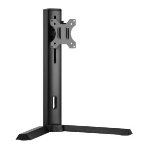 Single Screen Classic Pro Gaming Monitor Stand Fit Most 17"-32" Monitor Up to 8kg/Screen--Black Color