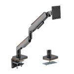 Single Heavy-Duty Gaming Monitor Arm Fit Most 17'-49' Monitor Up to 20KG VESA 75x75 100x100