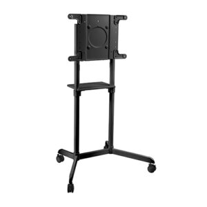 Rotating Mobile Stand for Interactive Display Fit 37'-70' Up to 70Kg - Black VESA 200x200 400x200 300x300 600x200 350x350 400x400 600x400