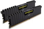 Vengeance LPX 32GB (2x16GB) DDR4 3200MHz C16 Desktop Gaming Memory Black CMK32GX4M2B3200C16