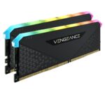 Vengeance RGB RS 32GB 2x16GB DDR4 3200MHz C16 16-20-20-38 Black Heatspreader Desktop Gaming Memory