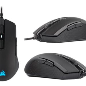 M55 RGB PRO Ambidextrous Multi-Grip Gaming Black Mouse  200-12 400 DPI  ICUE Software. s