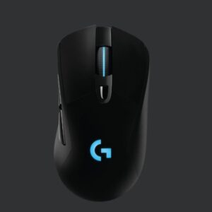 G703 HERO LIGHTSPEED Wireless Gaming Mouse 6 Programmable Buttons 16 000 DPI LIGHTSYNC RGB lighting 1ms