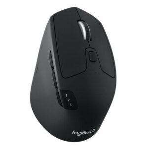 M720 Triathlon Multi-Device Wireless Bluetooth Mouse with Flow Cross-Computer Control & File Sharing for PC & Mac Easy-Switch up to 3 Devices