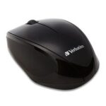 MultiTrac Black Mouse Blue LED  Wireless Optical