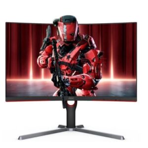 27' Curved VA QHD 2560 × 1440  1000R  Free-Sync Premium  1ms  165Hz  HDR10  DP  HDMI  HAS  Flicker Free  Low Blue Mode  VESA 100 Gaming Monitor