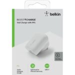 BELKIN BOOST CHARGE 30W USB-C PD Wall Charger - White (WCA005auWH) Dual charging technologies USB-C PD 3.0 and PPS  Universally compatible