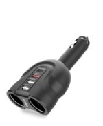 Gorilla Power Four Port USB-C PD & QC3.0 Car Charger with Cigar Lighter Splitter