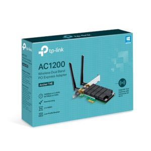 Archer T4E AC1200 Wireless Dual Band PCIe Adapter  867Mbps @ 5Ghz  300Mbps @ 2.4Ghz