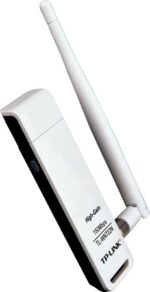 TL-WN722N N150 High Gain Wireless USB Adapter 2.4GHz (150Mbps) 1xUSB2 802.11bgn 1x4dBi Omni Directional Antenna WPS button