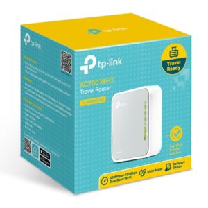 TL-WR902AC AC750 750Mbps Dual Band WiFi Wireless Travel Router 1x100Mbps LAN/WAN USB for 3G/4G Modem Pocket Size WISP AP Range Extender Client