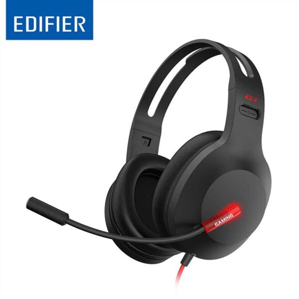 G1 USB Professional Gaming Headset with Microphone - Noise Cancelling Microphone  LED lights - Ideal for PUBG  PS4  PC