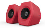 G2000 Gaming 2.0 Speakers System - Bluetooth V4.2/ USB Sound Card/ AUX Input/RGB 12 Light Effects/ 16W RMS Power Red