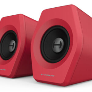 G2000 Gaming 2.0 Speakers System - Bluetooth V4.2/ USB Sound Card/ AUX Input/RGB 12 Light Effects/ 16W RMS Power Red