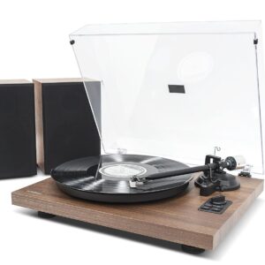 Turntable with  Speakers