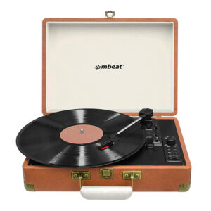 Woodstock Retro Turntable Recorder with Bluetooth & USB Direct Recording