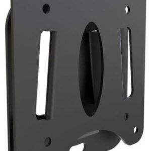 AD-30100-WF Low Profile Fixed Wall Mount  Fixed Angle Mount. Max load 30kg. VESA 75x75 100x100 120x120. Black.