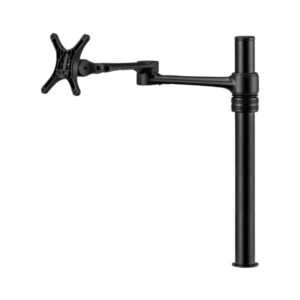 - 525mm long pole with 422mm articulated arm. Max load: 8kg  VESA 100x100 Black