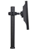 Spacedec Display Donut Pole 420mm Black - Single monitor or POS display mount - includes one QuickShift Donut