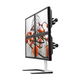 VFS-Q Freestanding Quad Monitor Stand