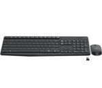 Wireless Keyboard &amp Mouse Combo  MK235  Black  USB Receiver  Full Size.