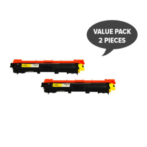 TN-255 Yellow Premium  Toner Set of 2