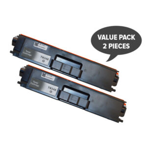 TN-348 Black Super High Yield  Toner (Set of 2)