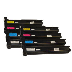 A0DK192 Series Premium  Toner Cartridge set x 2 8 cartridges