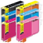 CLI-8 Compatible Inkjet Cartridge Set 6 Ink Cartridges