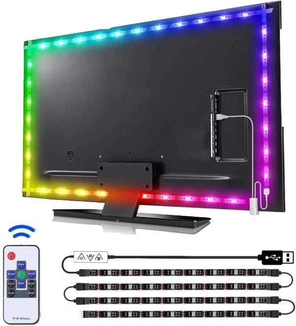 LED Strip Lights Rope Light for TV  Gaming and Computer (Lights Strip App with Remote Control)