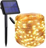 200 Waterproof LED Solar Fairy Light Outdoor with 8 Lighting Modes for Home Garden and Decoration